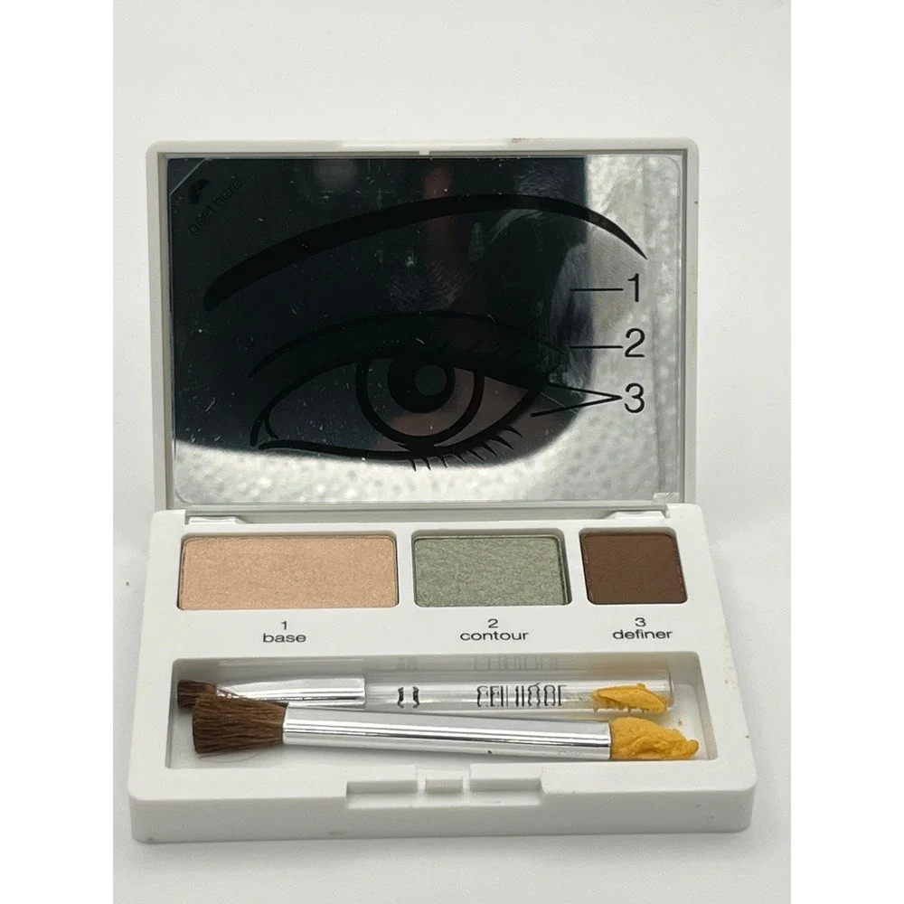 Clinique Colour Surge Eye Shadow Trio Daybreak Sparkling Sage Sable Palette